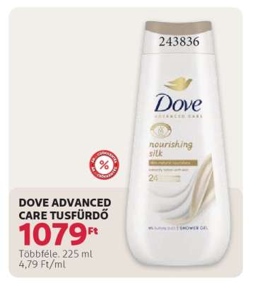 Dove Advanced Care Tusfürdő