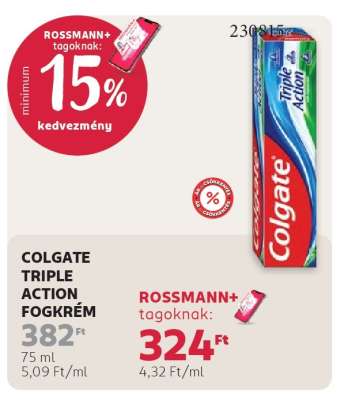 Colgate Triple Action Fogkrém