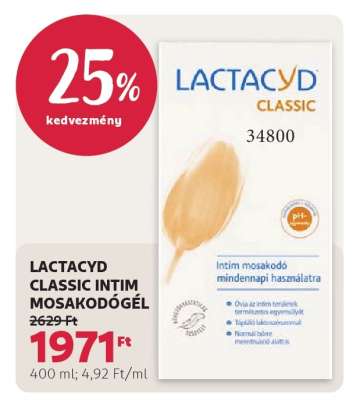 LACTACYD CLASSIC INTIM MOSAKODÓGÉL
