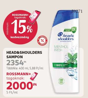 HEAD & SHOULDERS Sampon*