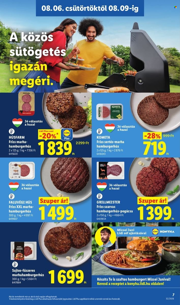 Lidl akciós újságok - 2026.08.06 - 2026.08.12. Oldal 7
