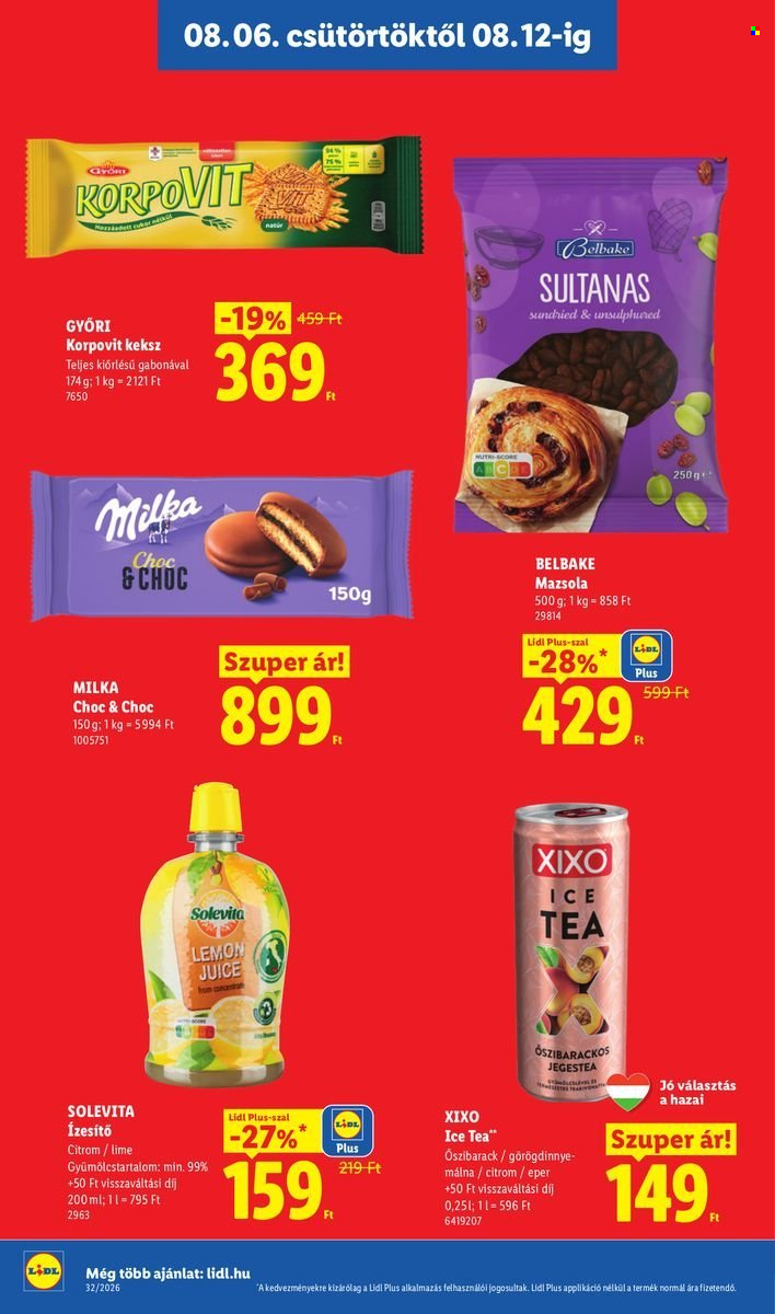 Lidl akciós újságok - 2026.08.06 - 2026.08.12. Oldal 18