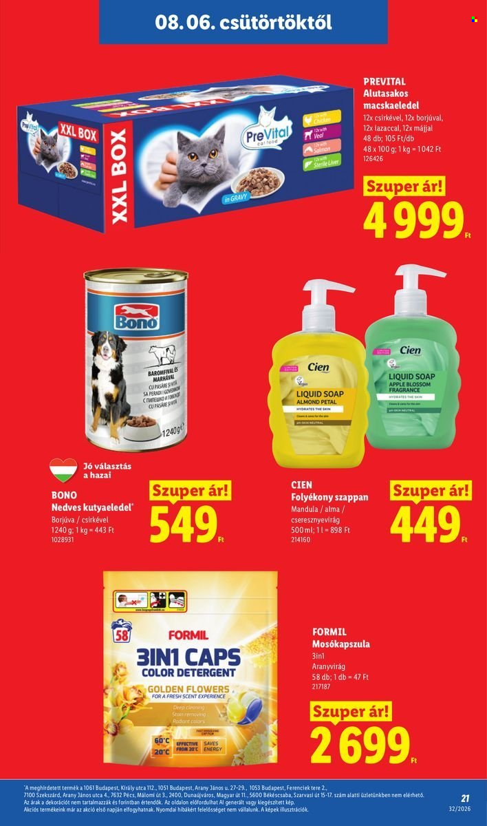 Lidl akciós újságok - 2026.08.06 - 2026.08.12. Oldal 21