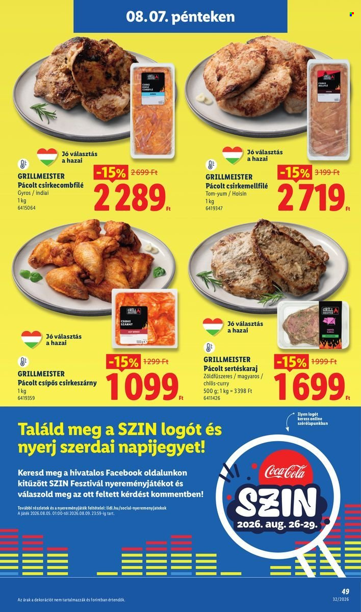 Lidl akciós újságok - 2026.08.06 - 2026.08.12. Oldal 49