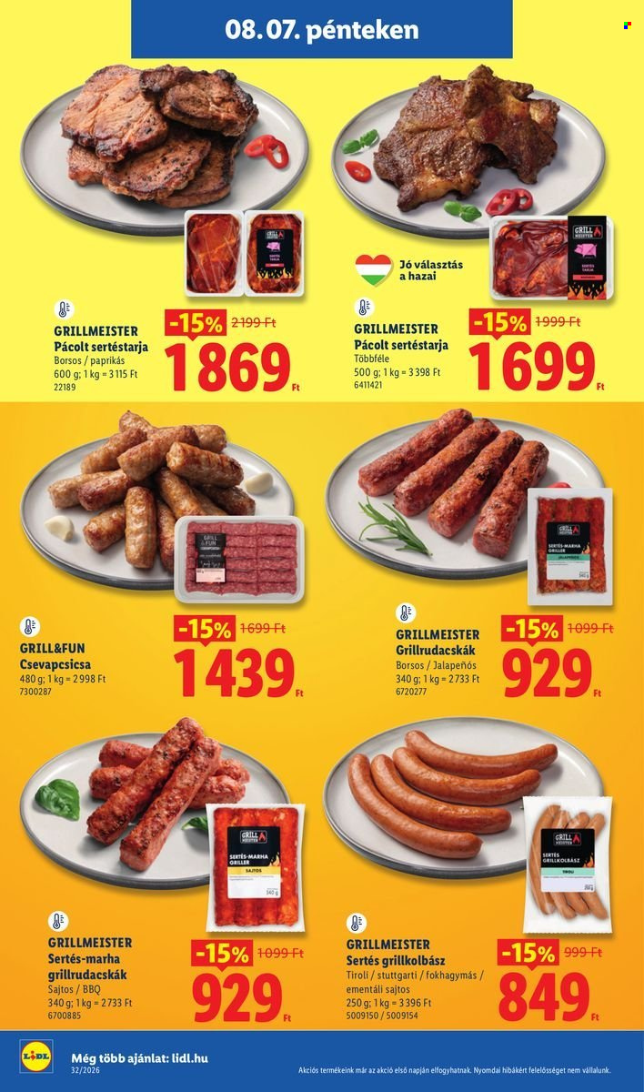 Lidl akciós újságok - 2026.08.06 - 2026.08.12. Oldal 50