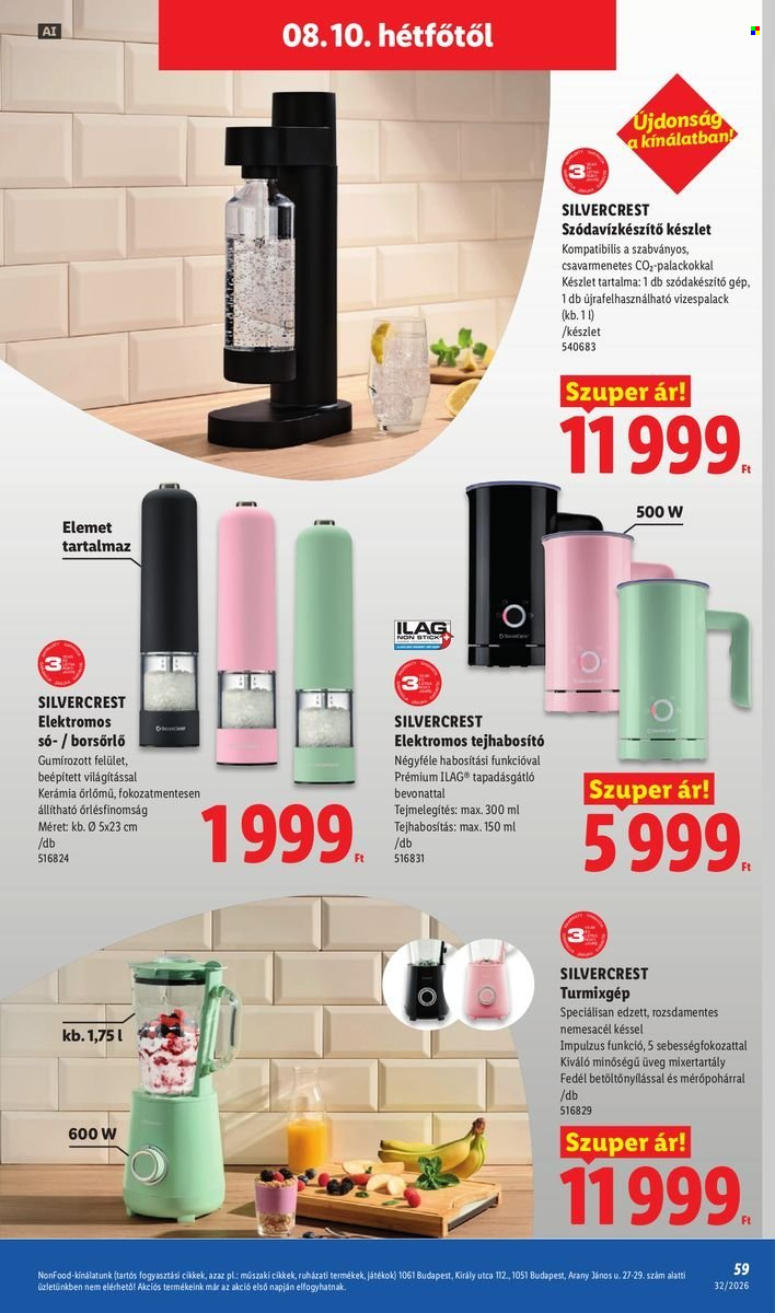 Lidl akciós újságok - 2026.08.06 - 2026.08.12. Oldal 59