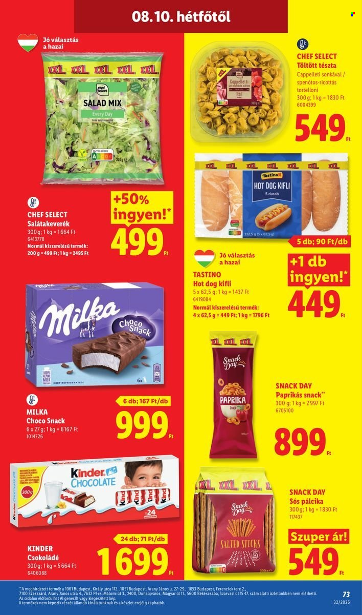 Lidl akciós újságok - 2026.08.06 - 2026.08.12. Oldal 73