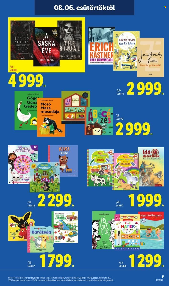 Lidl akciós újságok - 2026.08.06 - 2026.08.12. Oldal 9