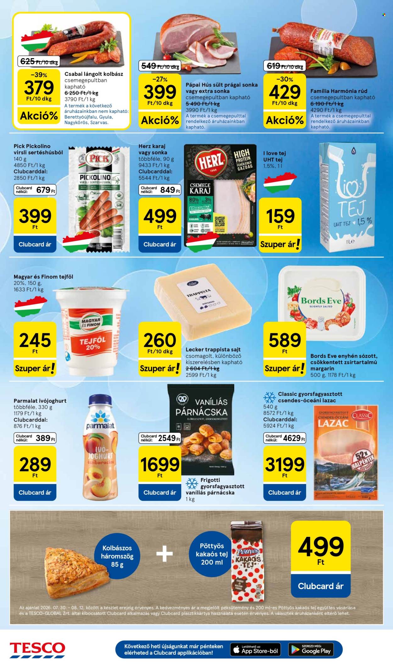 TESCO akciós újságok - 2026.08.06 - 2026.08.12. Oldal 4