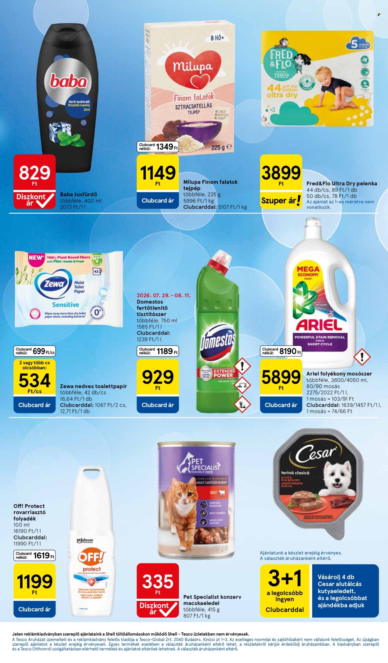 TESCO akciós újságok - 2026.08.06 - 2026.08.12. Oldal 7