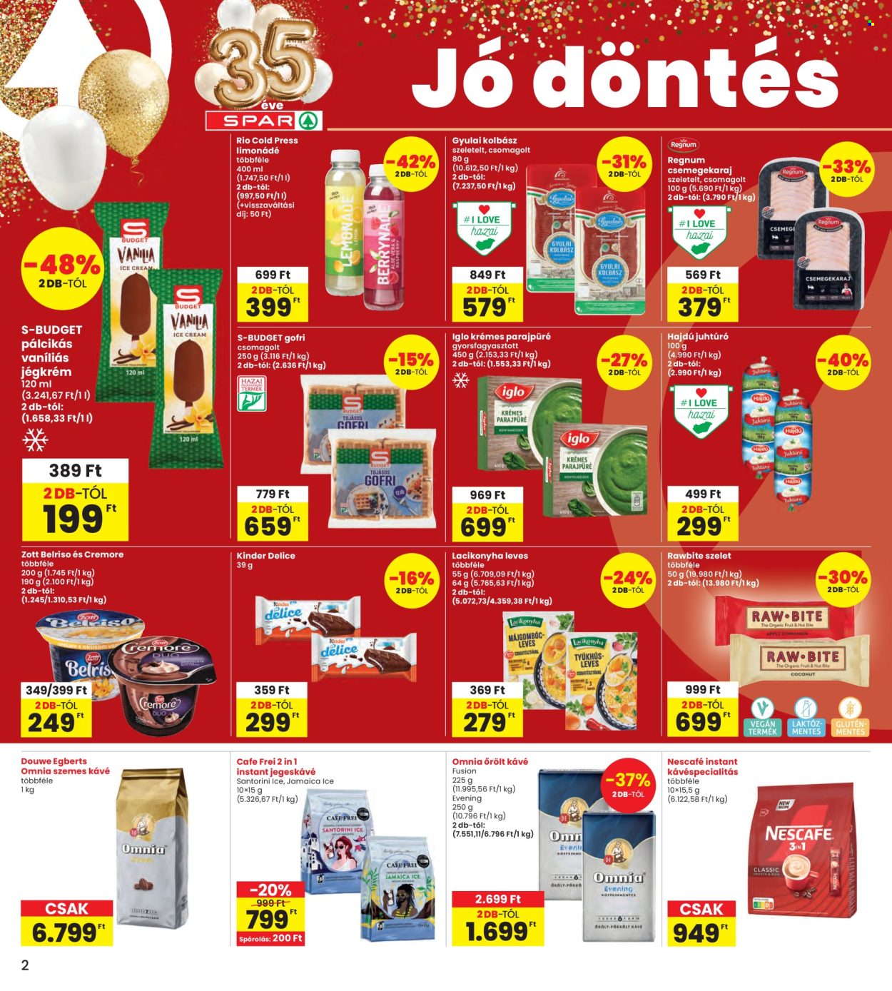 INTERSPAR akciós újságok - 2026.08.06 - 2026.08.12. Oldal 2