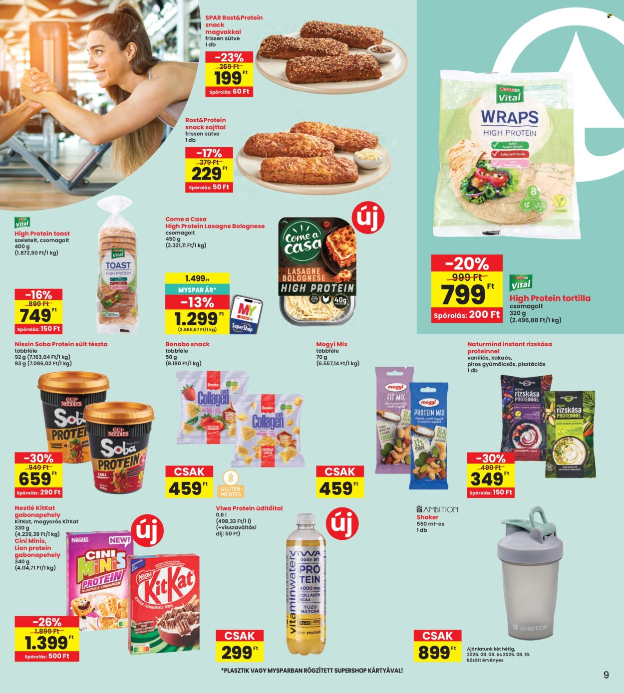 INTERSPAR akciós újságok - 2026.08.06 - 2026.08.12. Oldal 9