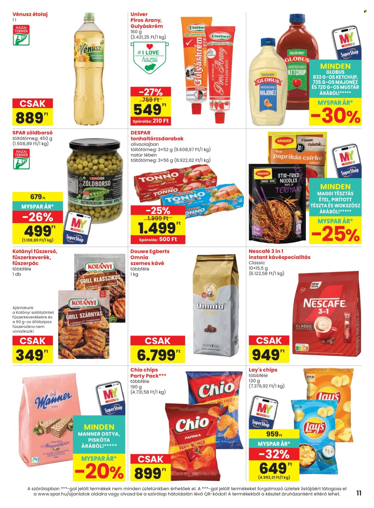 SPAR akciós újságok - 2026.08.06 - 2026.08.12. Oldal 11
