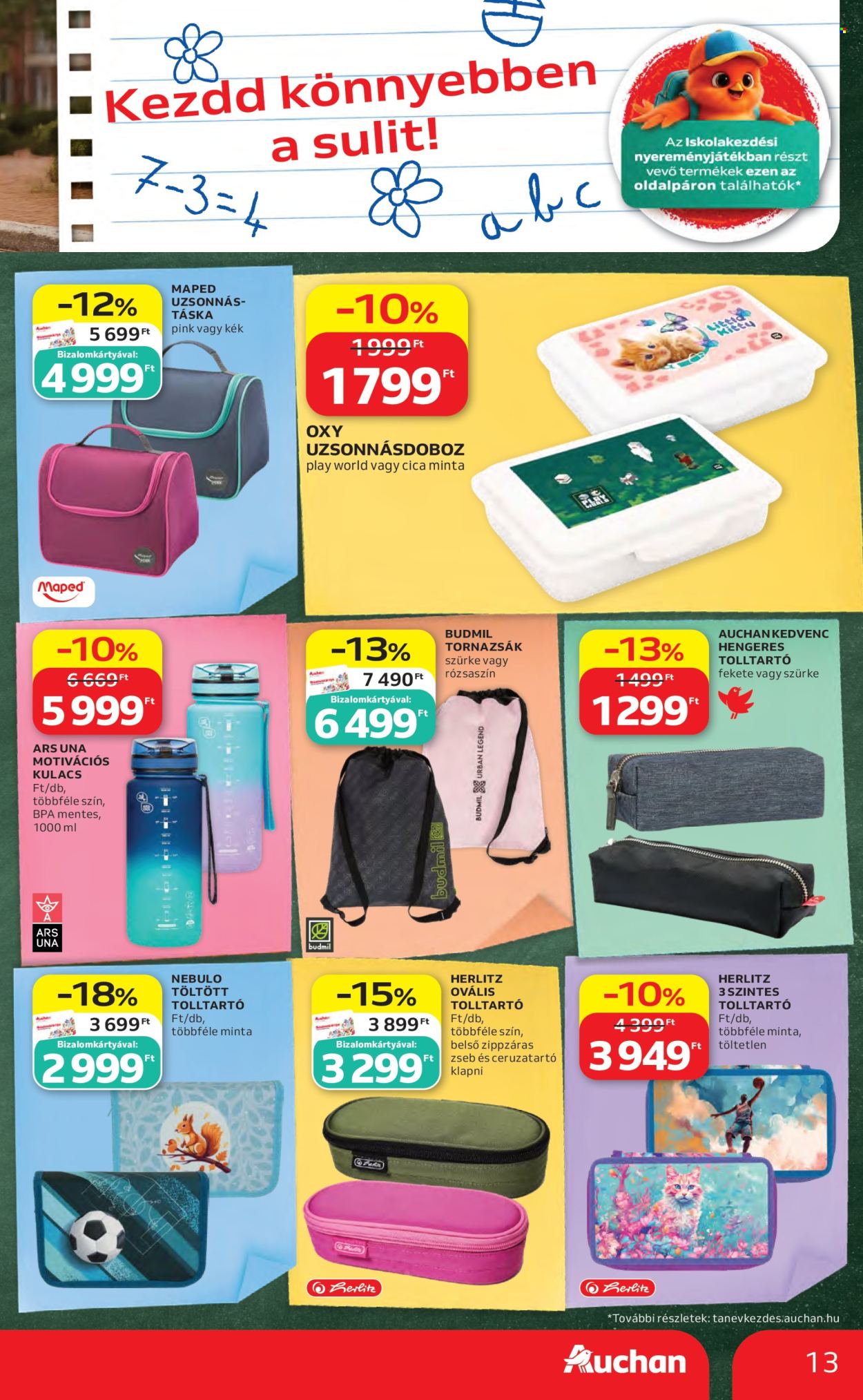 Auchan akciós újságok - 2026.08.06 - 2026.08.19. Oldal 13
