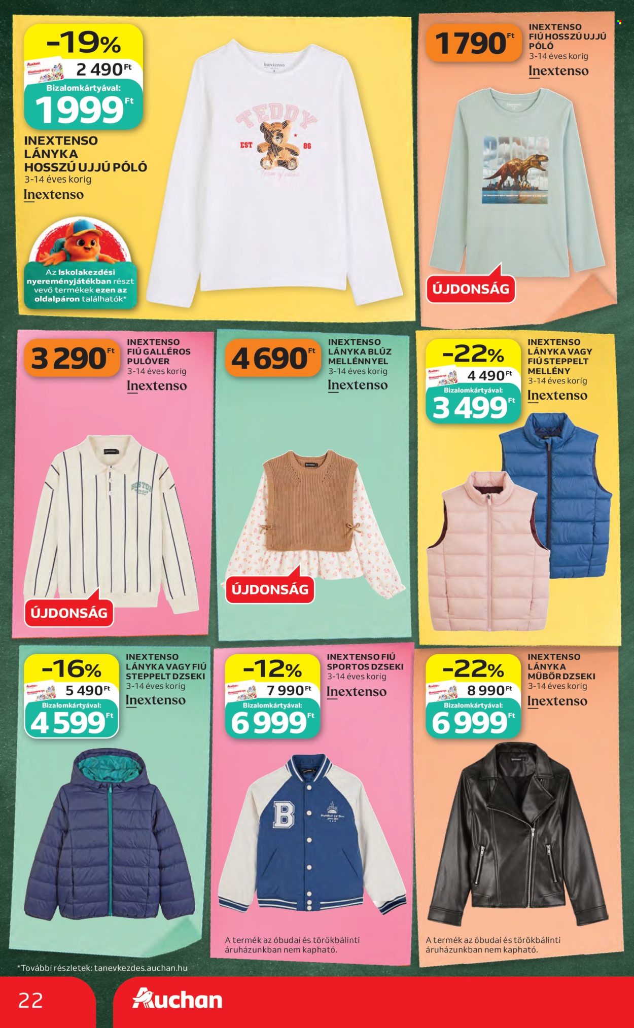 Auchan akciós újságok - 2026.08.06 - 2026.08.19. Oldal 22