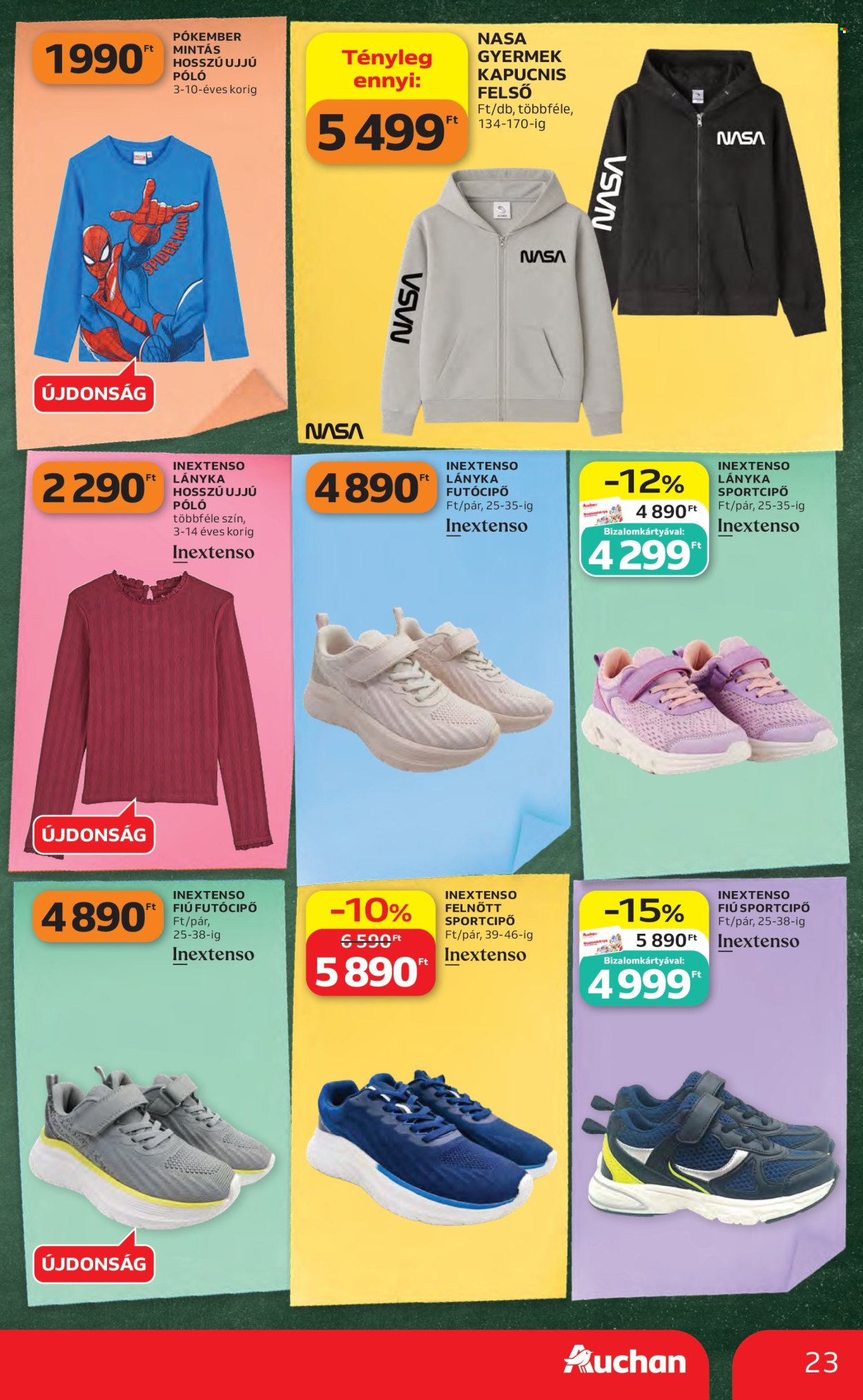 Auchan akciós újságok - 2026.08.06 - 2026.08.19. Oldal 23
