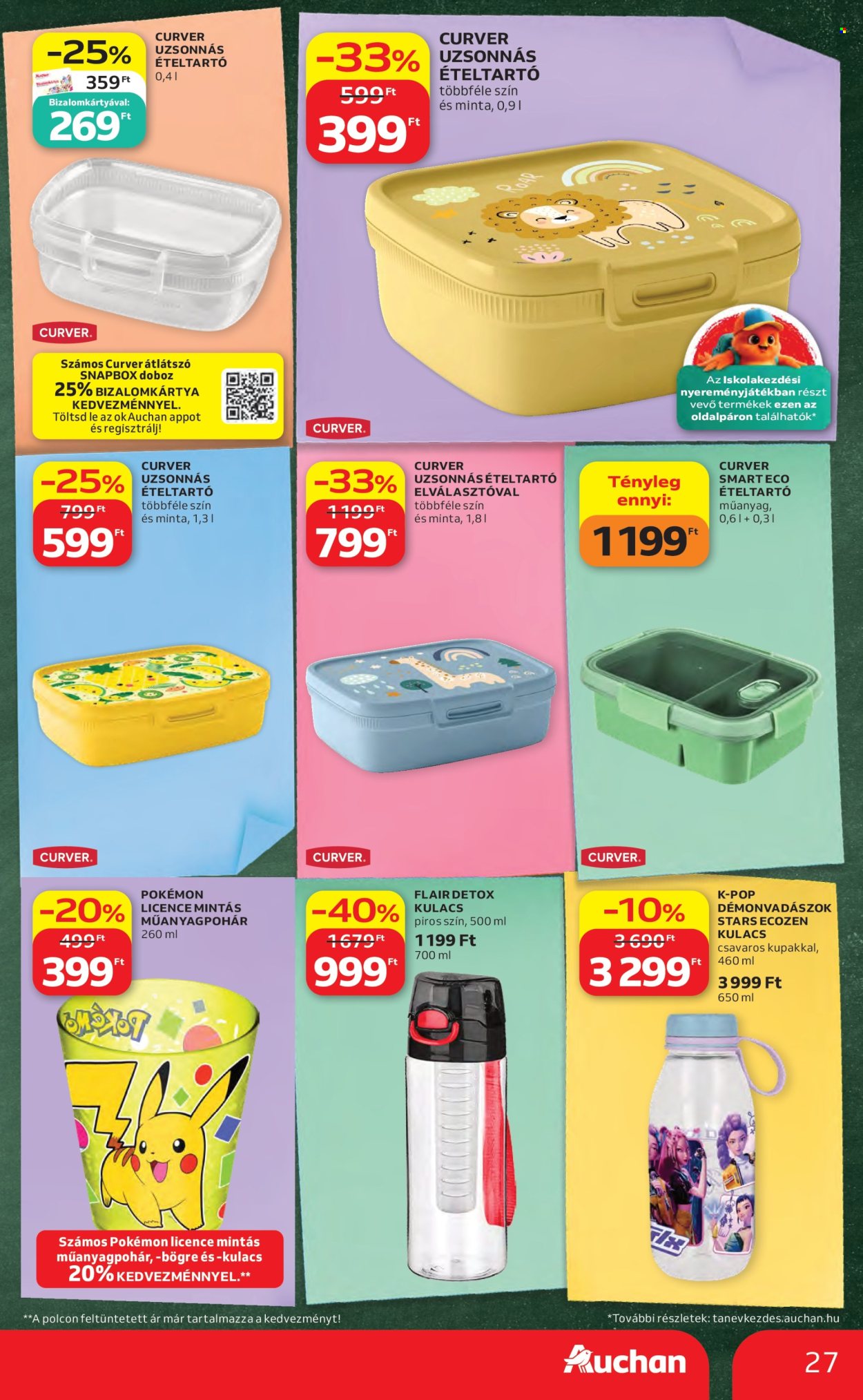 Auchan akciós újságok - 2026.08.06 - 2026.08.19. Oldal 27