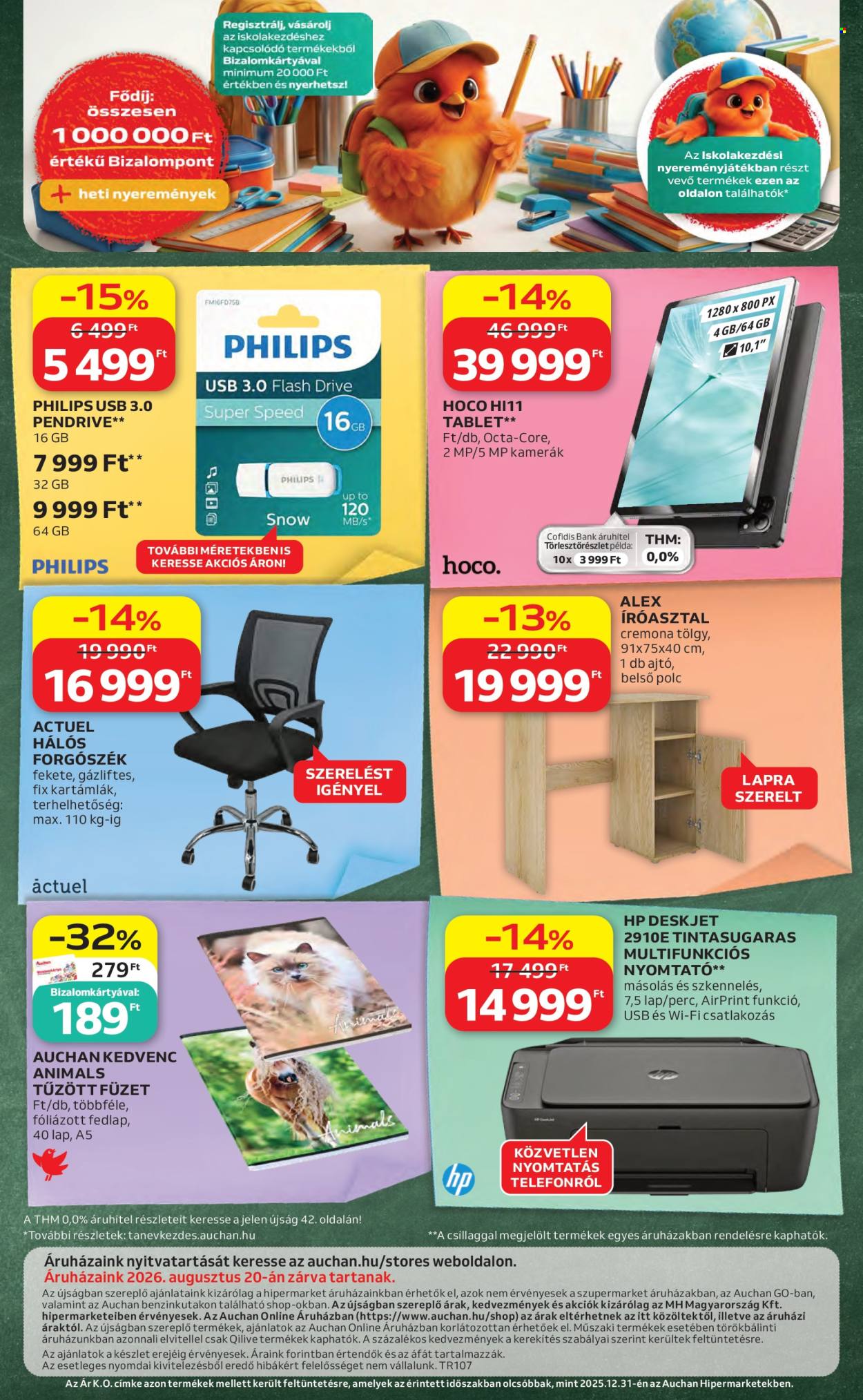 Auchan akciós újságok - 2026.08.06 - 2026.08.19. Oldal 44