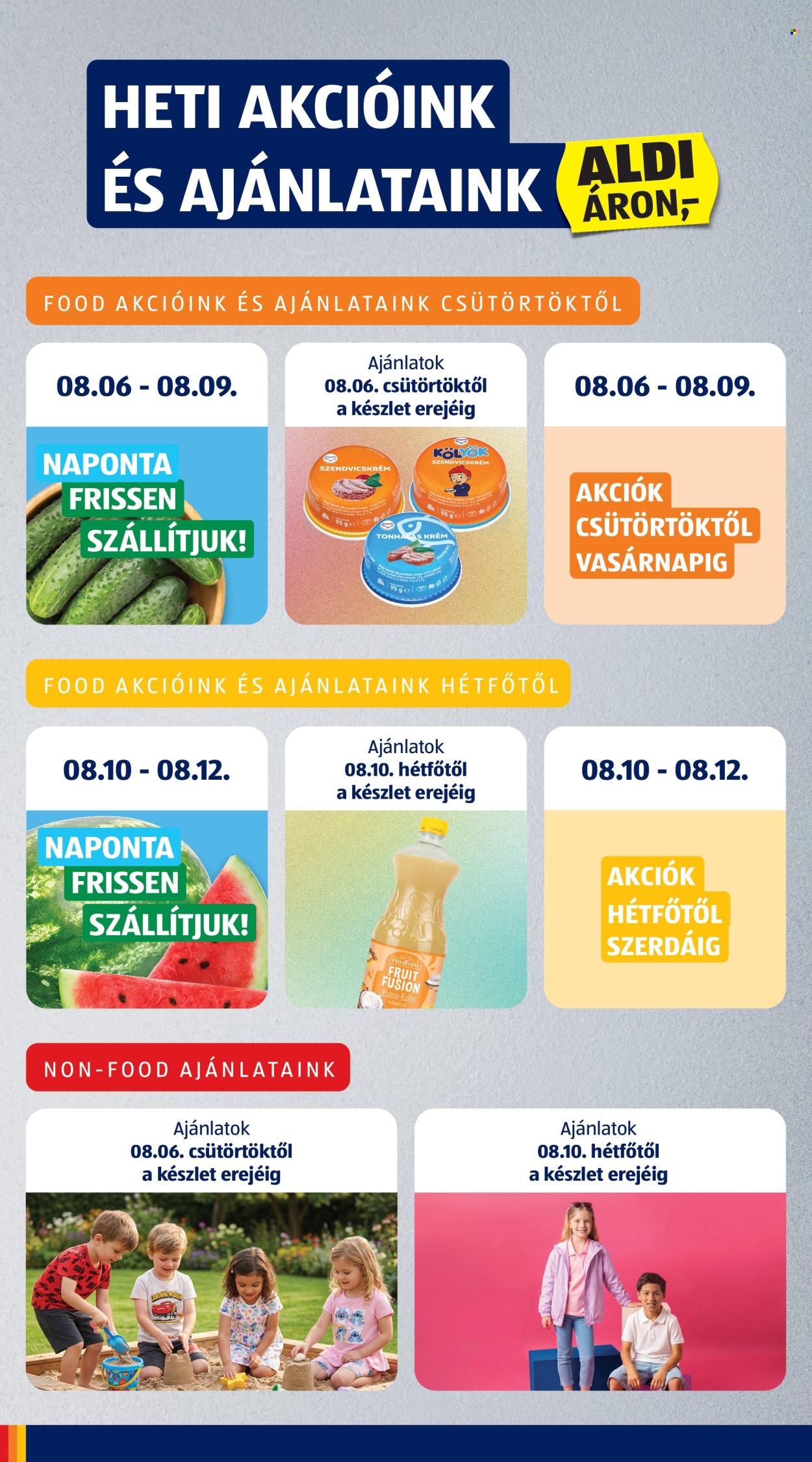 Aldi akciós újságok - 2026.08.06 - 2026.08.12. Oldal 6