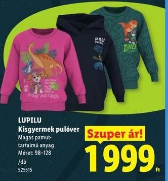 LUPILU Kisgyermek pulóver