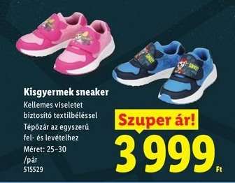 Kisgyermek sneaker