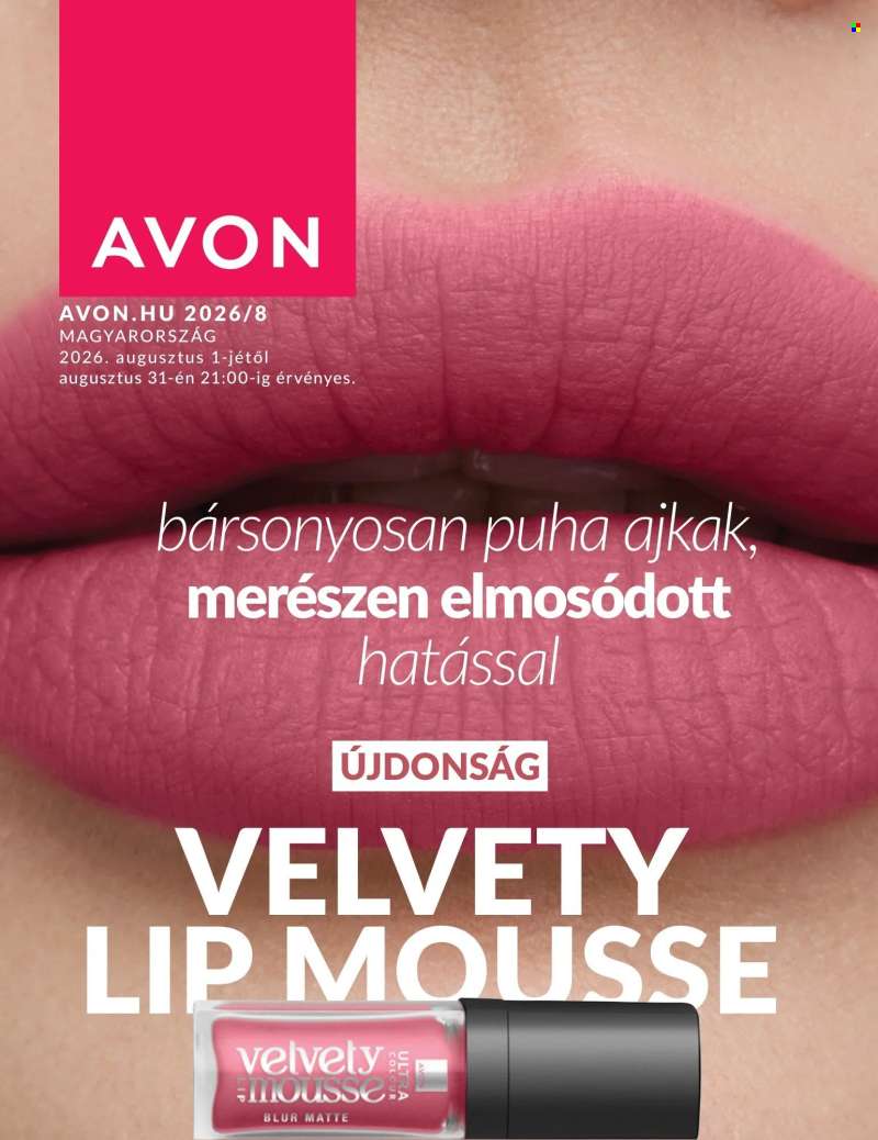 Újság Avon - 2026.08.01 - 2026.08.31.