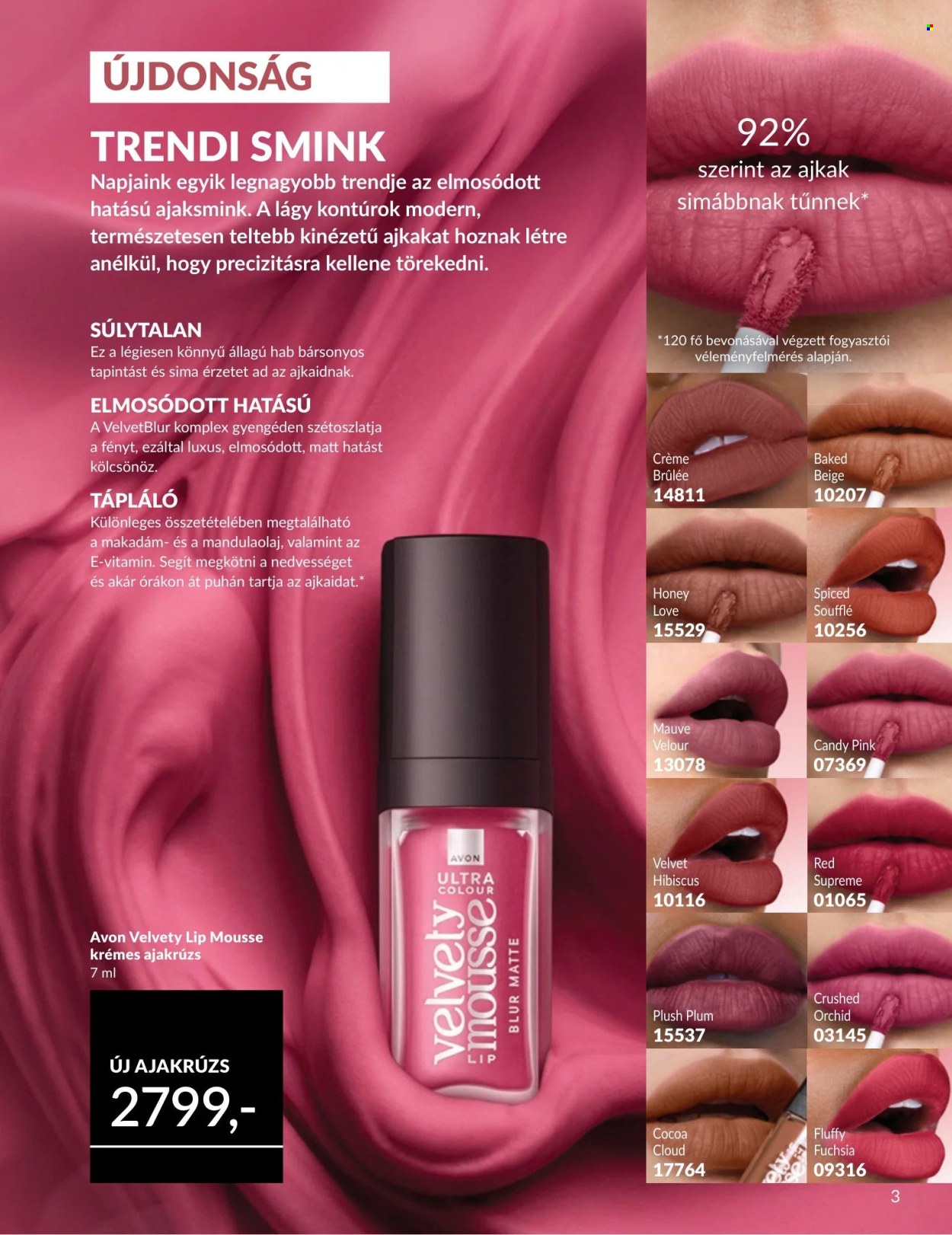 Avon akciós újságok - 2026.08.01 - 2026.08.31. Oldal 3