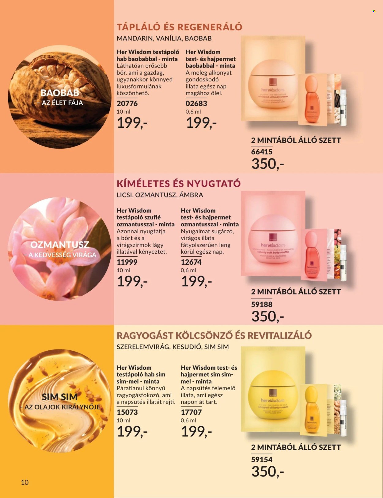Avon akciós újságok - 2026.08.01 - 2026.08.31. Oldal 10