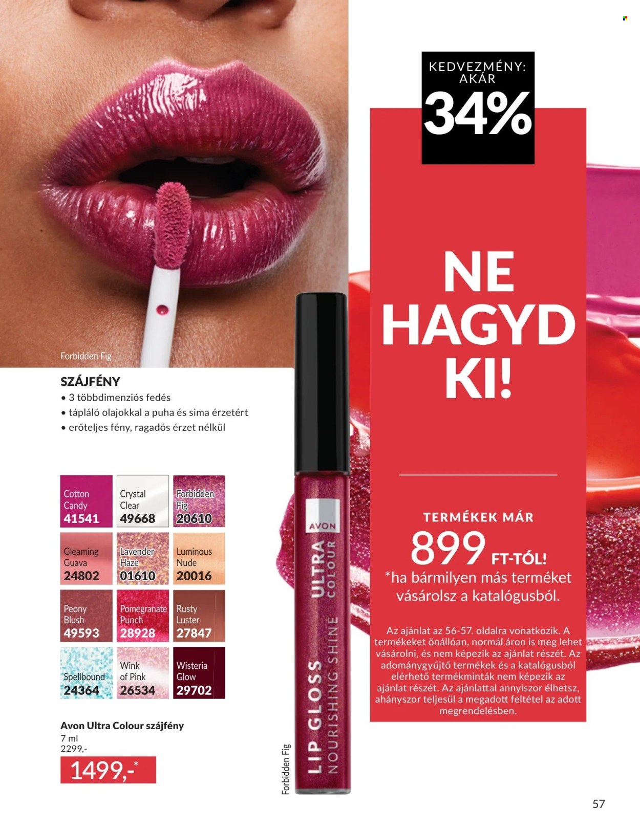 Avon akciós újságok - 2026.08.01 - 2026.08.31. Oldal 55