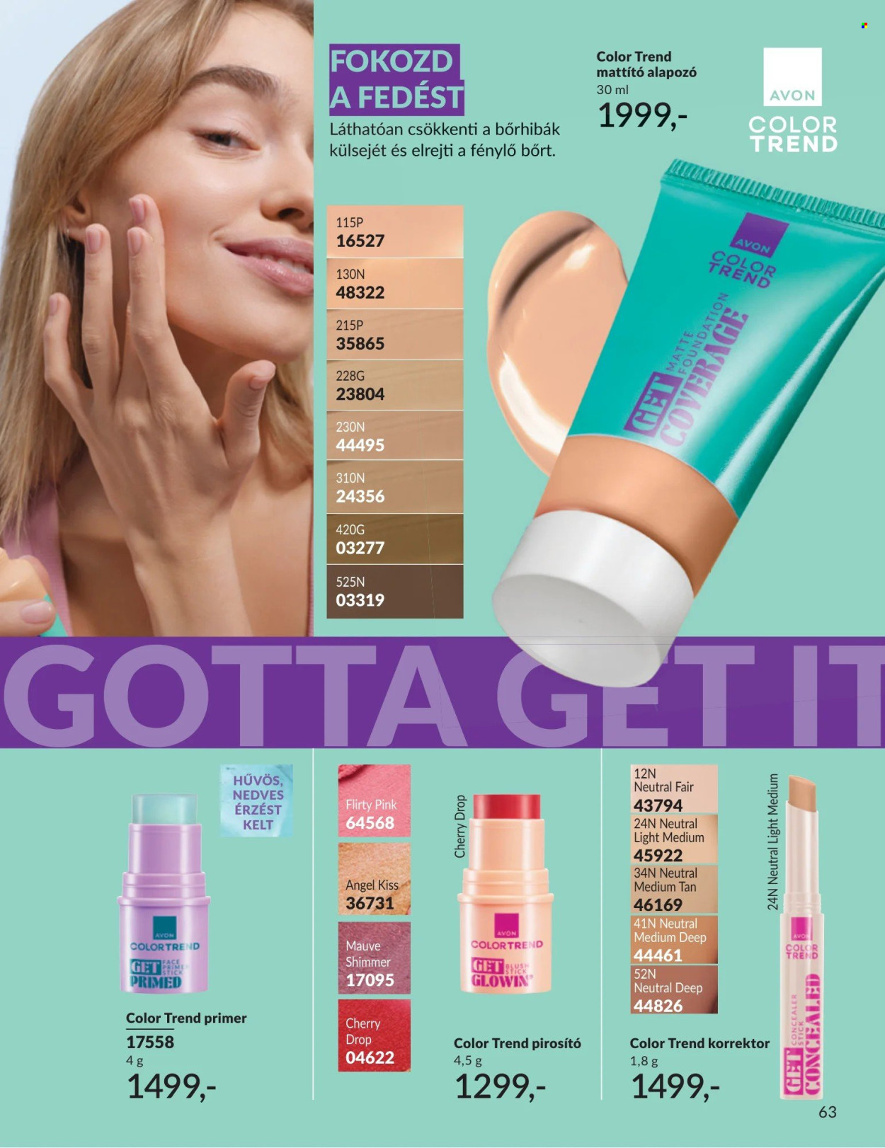 Avon akciós újságok - 2026.08.01 - 2026.08.31. Oldal 61