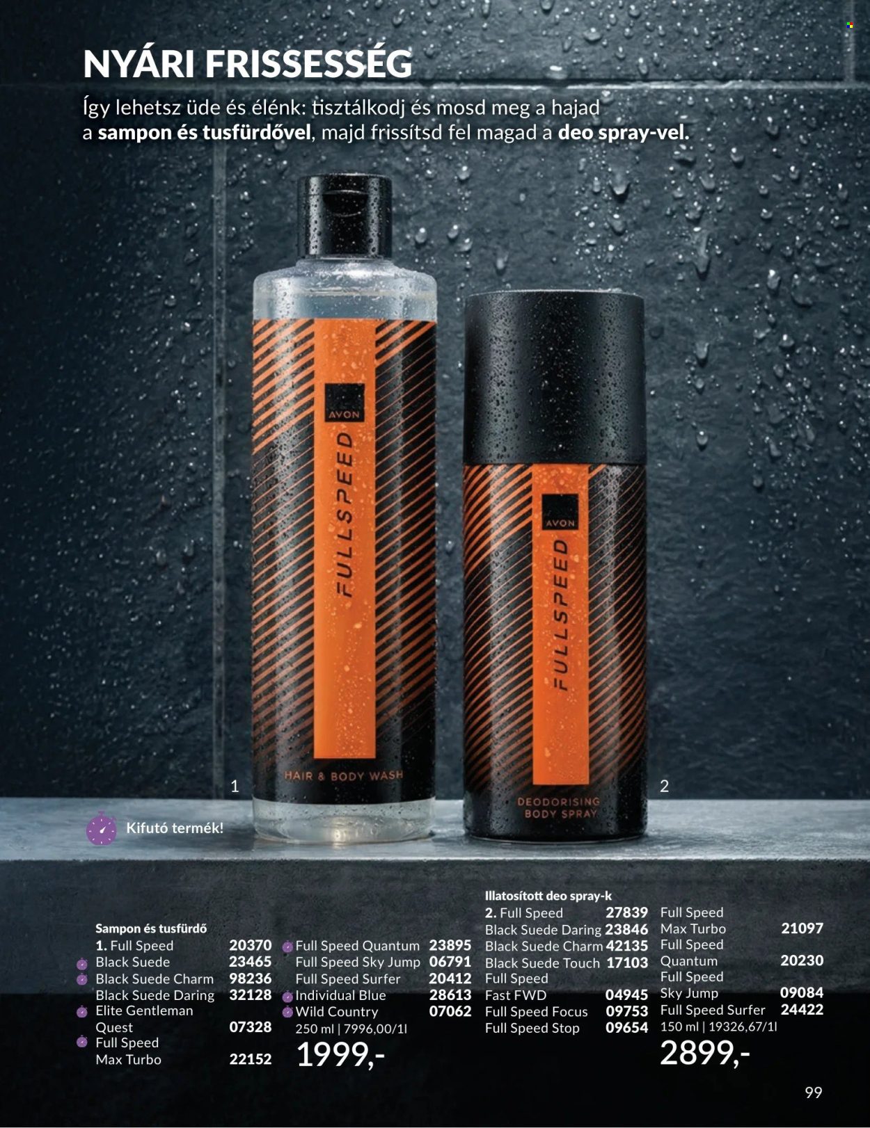 Avon akciós újságok - 2026.08.01 - 2026.08.31. Oldal 97