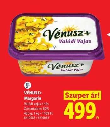 VÉNUSZ Margarin