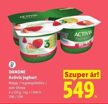 DANONE ACTIVIA Joghurt