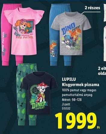 Lupilu Kisgyermek pizsama