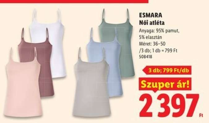 ESMARA Női atléta
