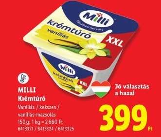 MILLI﻿﻿ Krémtúró