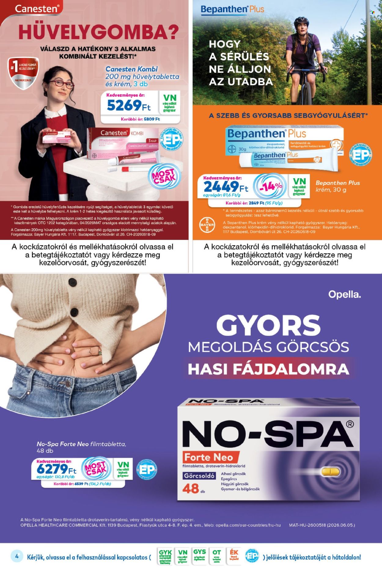 Gyöngy Patikák akciós újságok - 2026.08.01 - 2026.08.31. Oldal 4