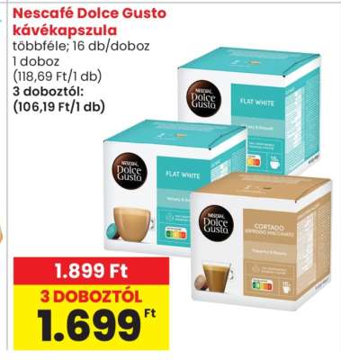 NESCAFE Dolce Gusto kávékapszula