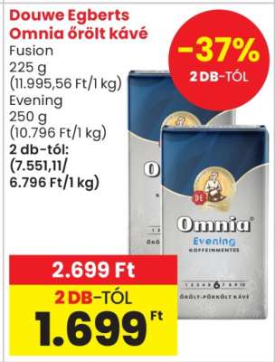Douwe Egberts Omnia Őrölt Kávé