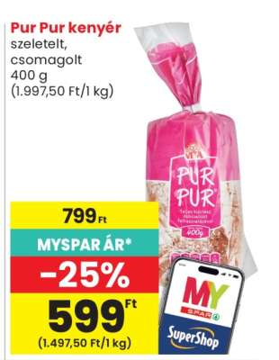 Pur Pur kenyér