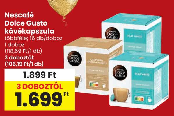 NESCAFE Dolce Gusto kávékapszula