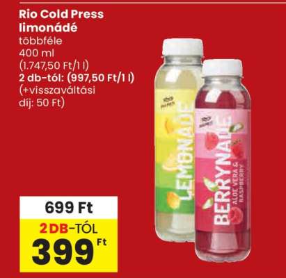 Rio Cold Press limonádé