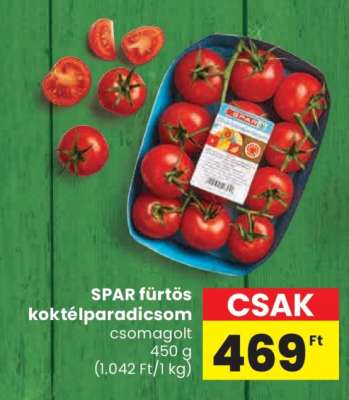 SPAR fürtös koktélparadicsom