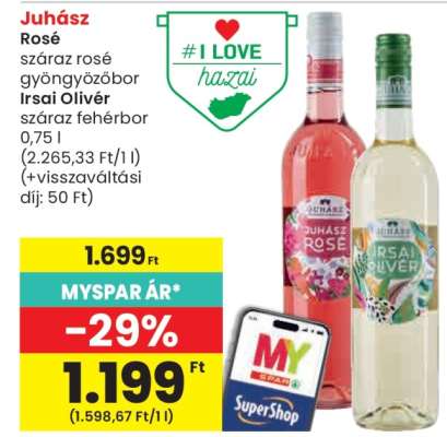 Juhász Rosé & Irsai Olivér