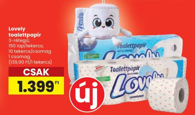 Lovely toalettpapír