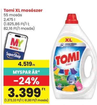 Tomi XL mosószer