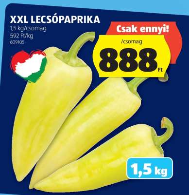 XXL Lecsópaprika