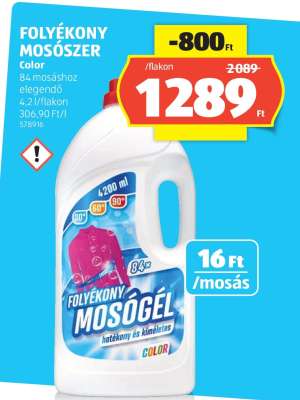 Folyékony mosószer*