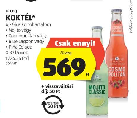 LE COQ KOKTÉL