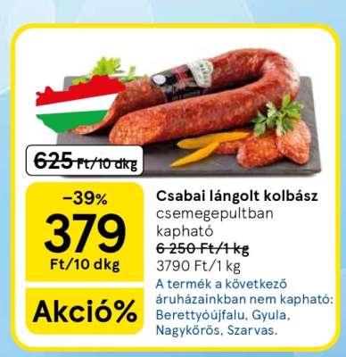 CSABAI Lángolt kolbász*